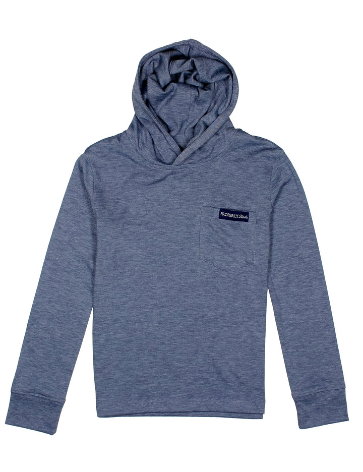 Boys Portland Hoodie Denim