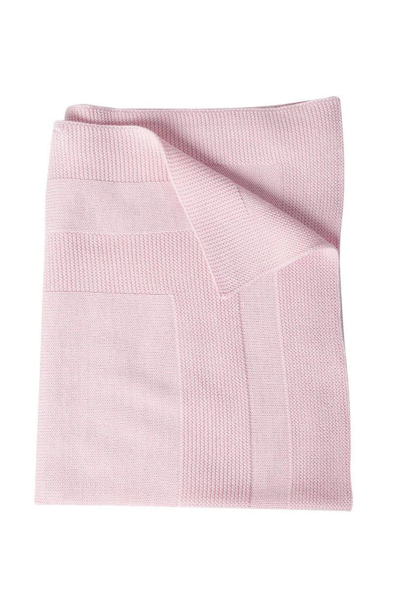 Nella Knit Blanket, Pink
