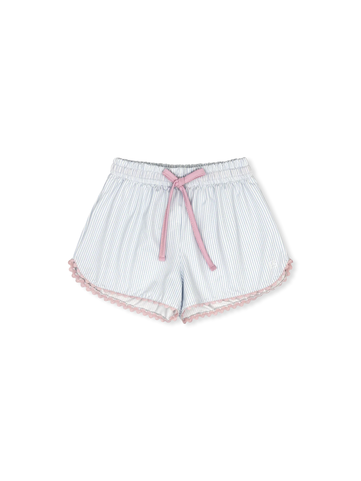 Emily Short - Cotton Candy Blue Ministripe, Cotton Candy Pink
