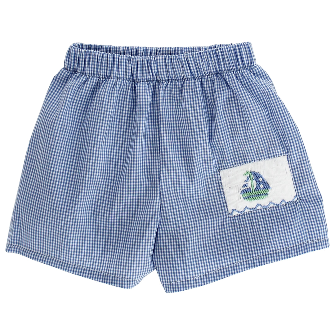 Smocked Sailboats Trunk