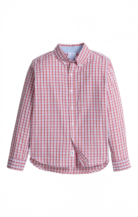 Button Down Shirt - Hartford Plaid