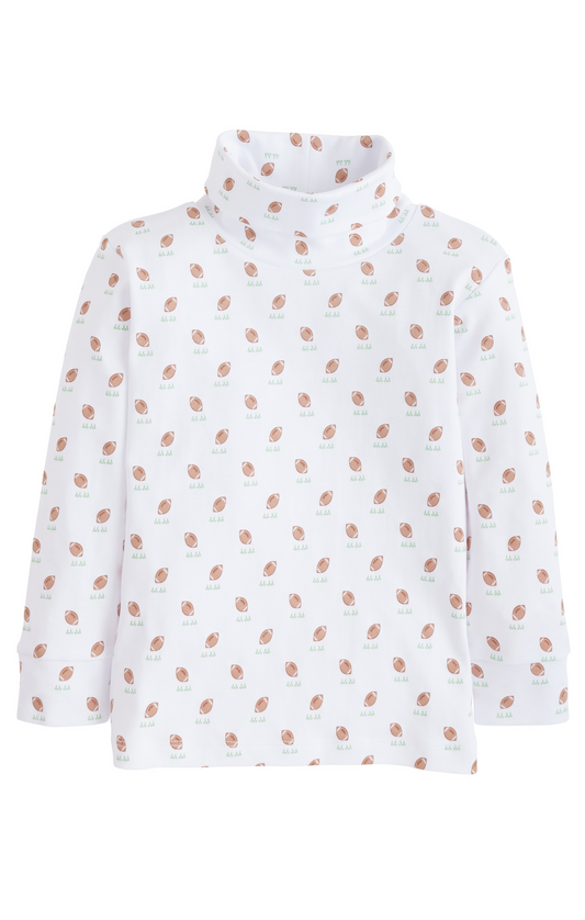 Printed Turtleneck - Football