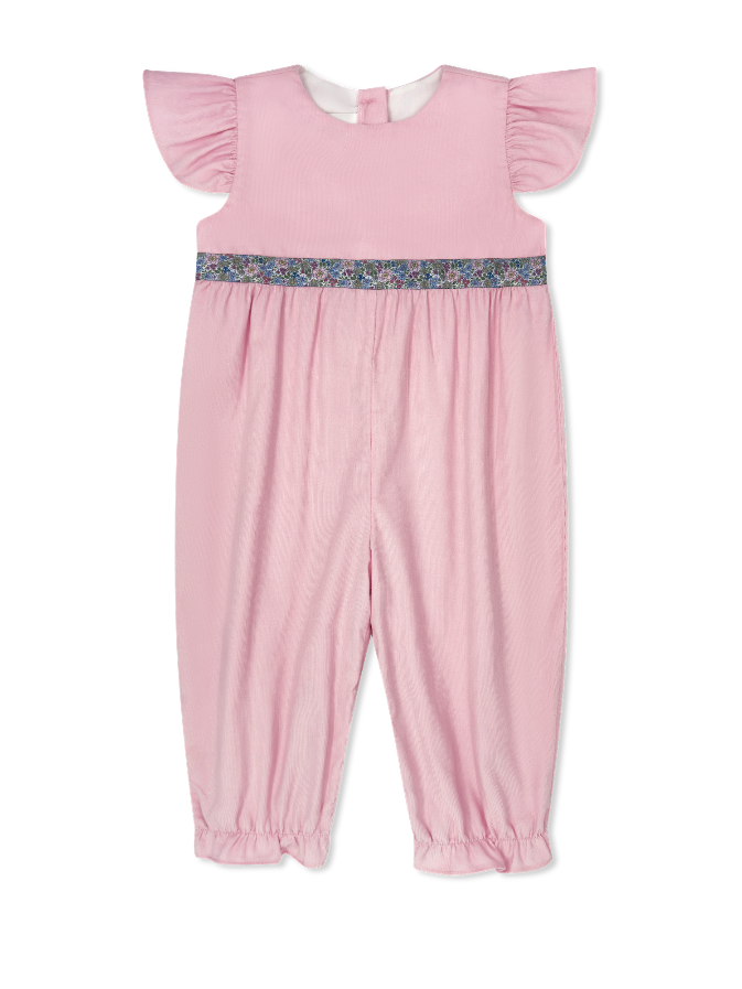 Angel Romper - Princeton Pink Corduroy