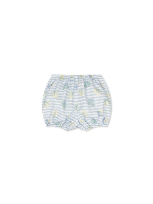 Elegant Diaper Cover - Memorable Moments Blue