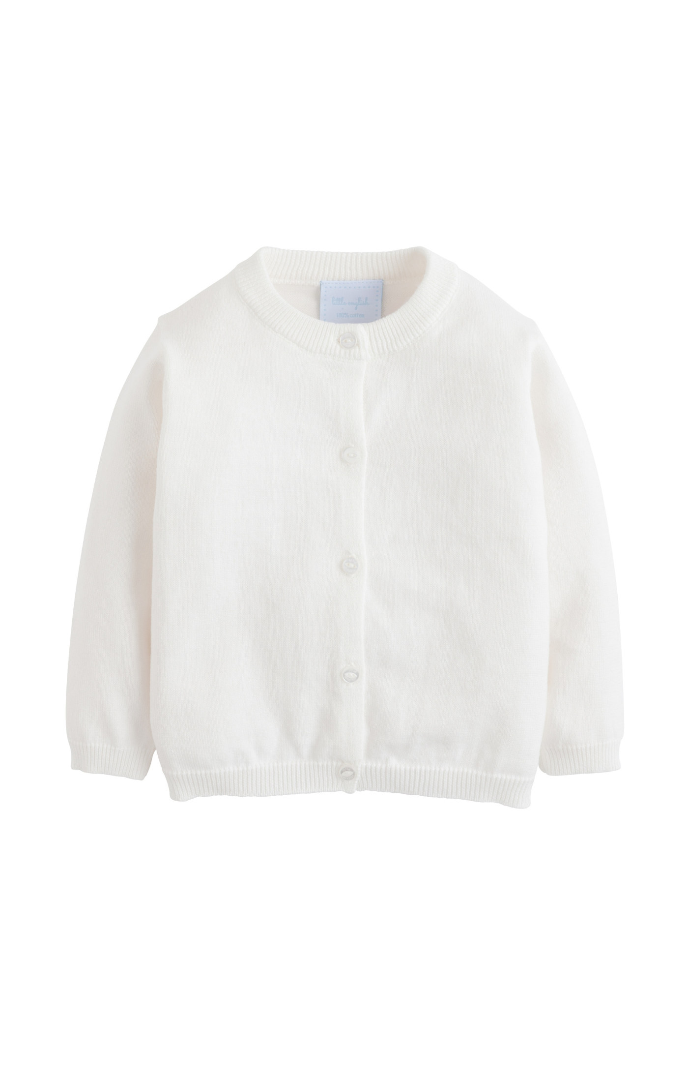 Essential Cardigan - White