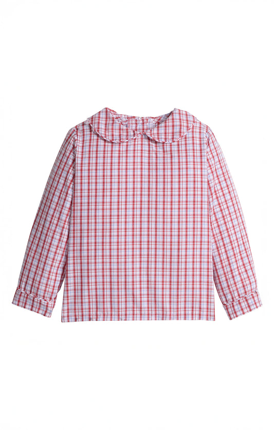 Peter Pan Shirt - Hartford Plaid