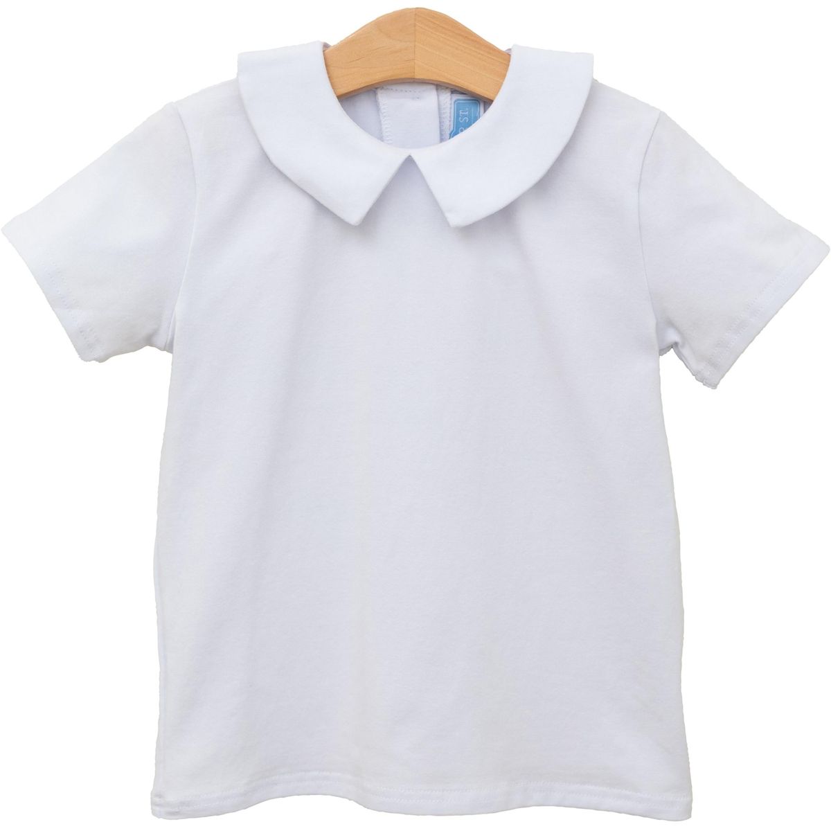 Boy Peter Pan Collar Shirt - White