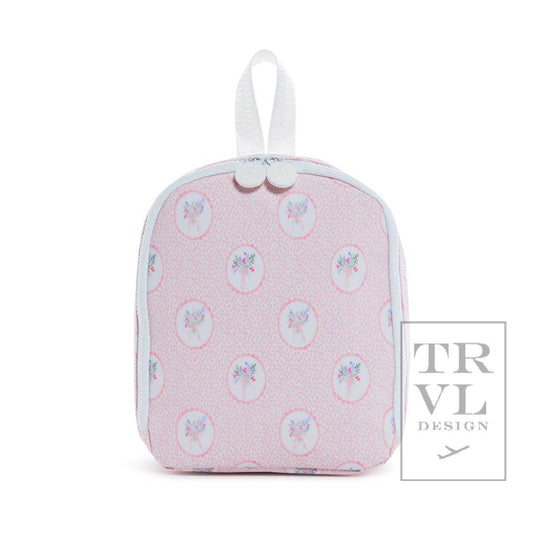 Bring It Lunch Bag - Floral Medallion Pink