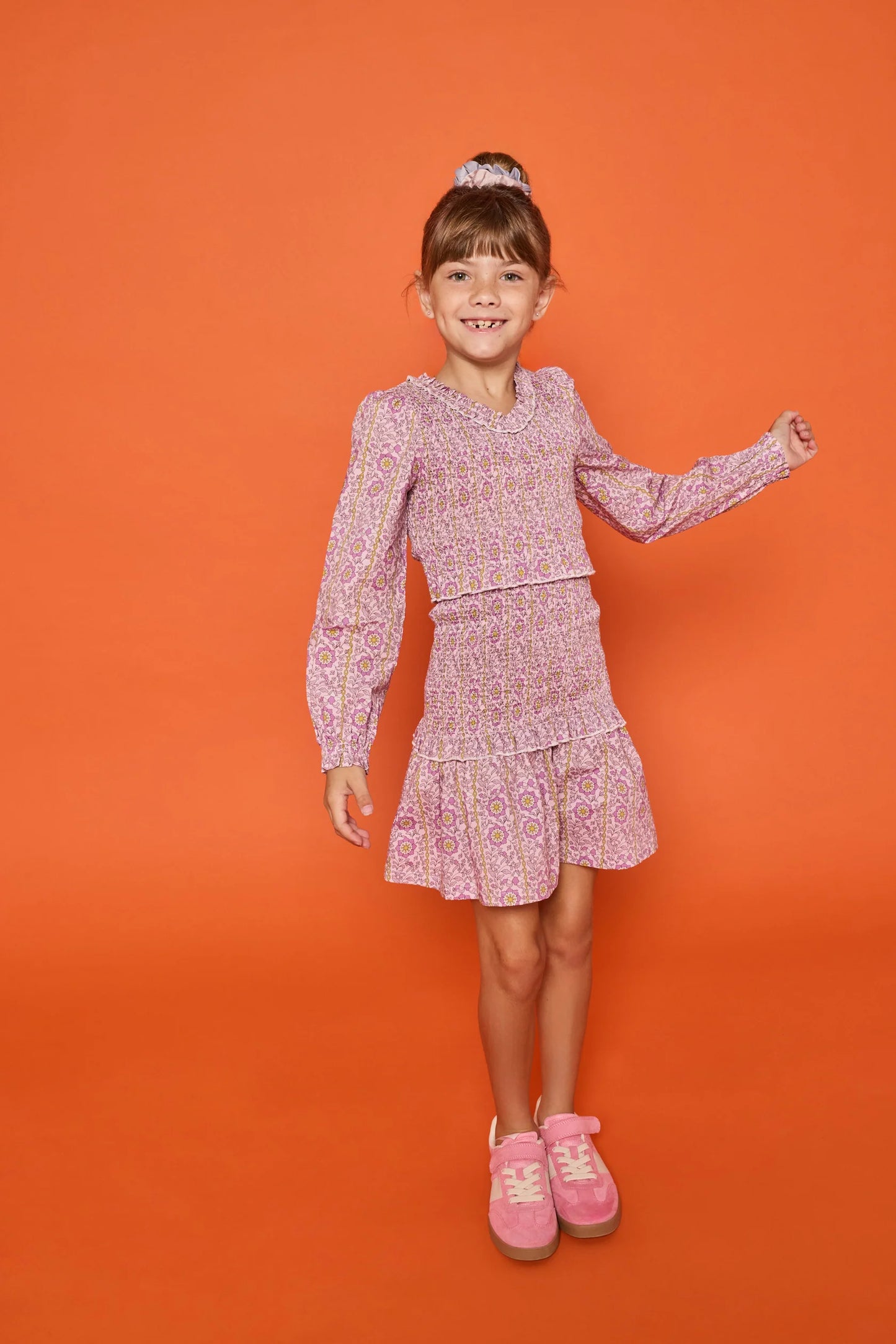 Indie Dress, Verbier Vines Violet