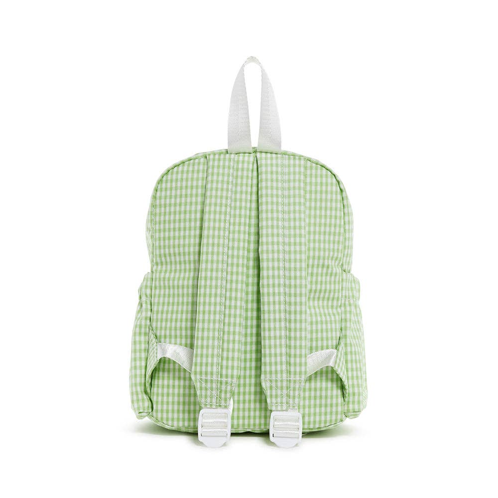 MINI BACKER - GINGHAM LEAF