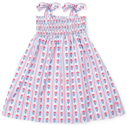 Betsy Girls' Woven Pima Cotton Dress - Liberty Floral