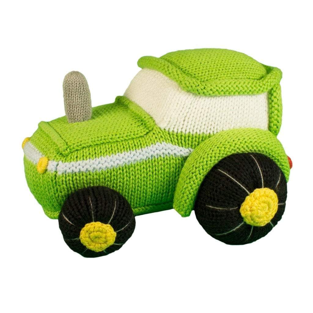 Tobey the Tractor Knit Doll: 7" Plush