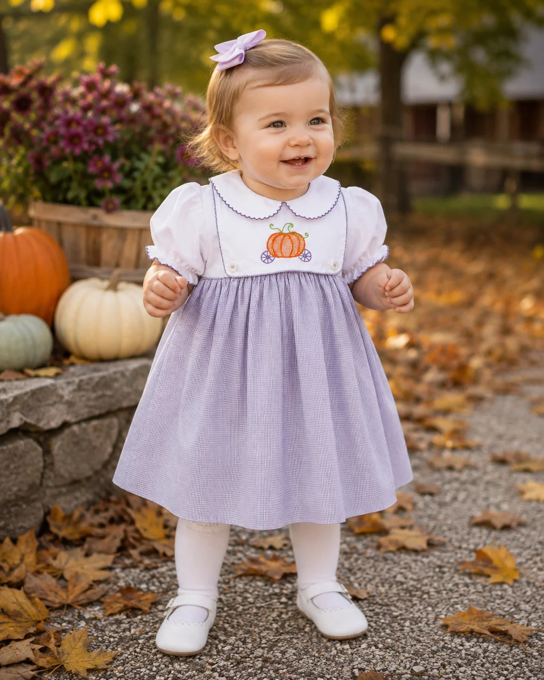 Convertible Fairytale Dress with Removable Pumpkin Carriage Bib