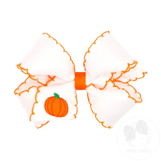 Medium Harvest Embroidered Bow
