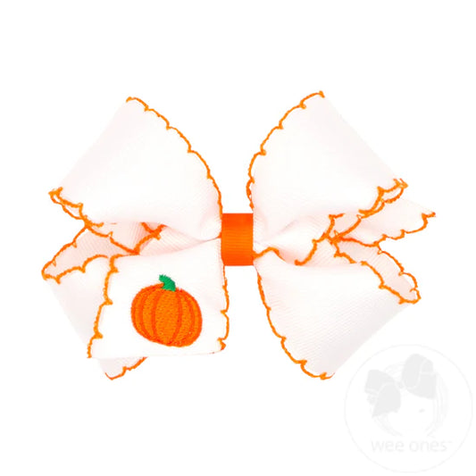 Medium Harvest Embroidered Bow