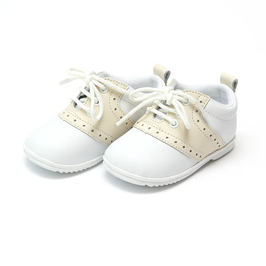 Austin Beige Saddle Oxford