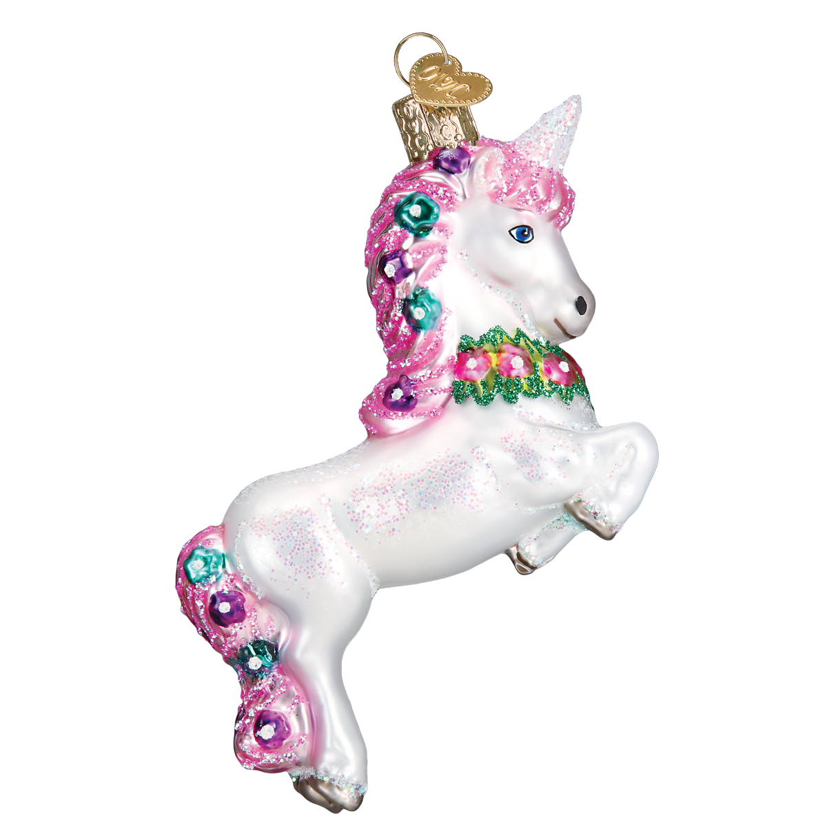 Prancing Unicorn Ornament