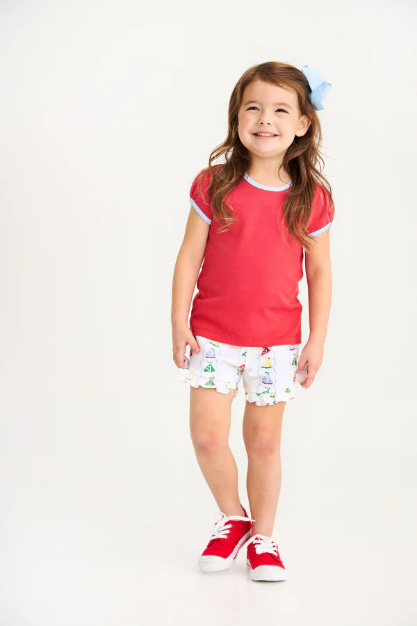 Penny's Play Shirt, Richmond Red