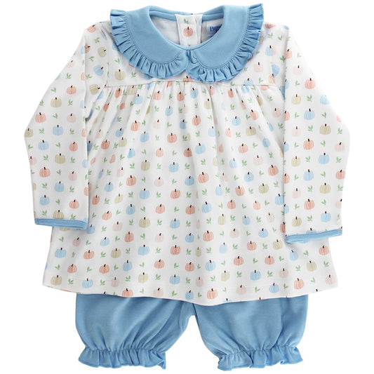 Pumpkin Print Bloomer Set