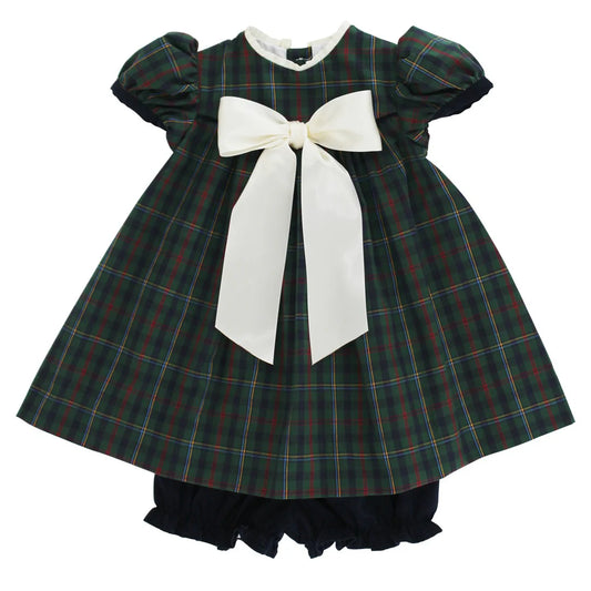 Watson Plaid Float Dress with Bloomer