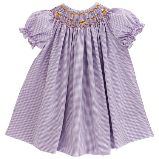 Candy Corn Bishop Dress
