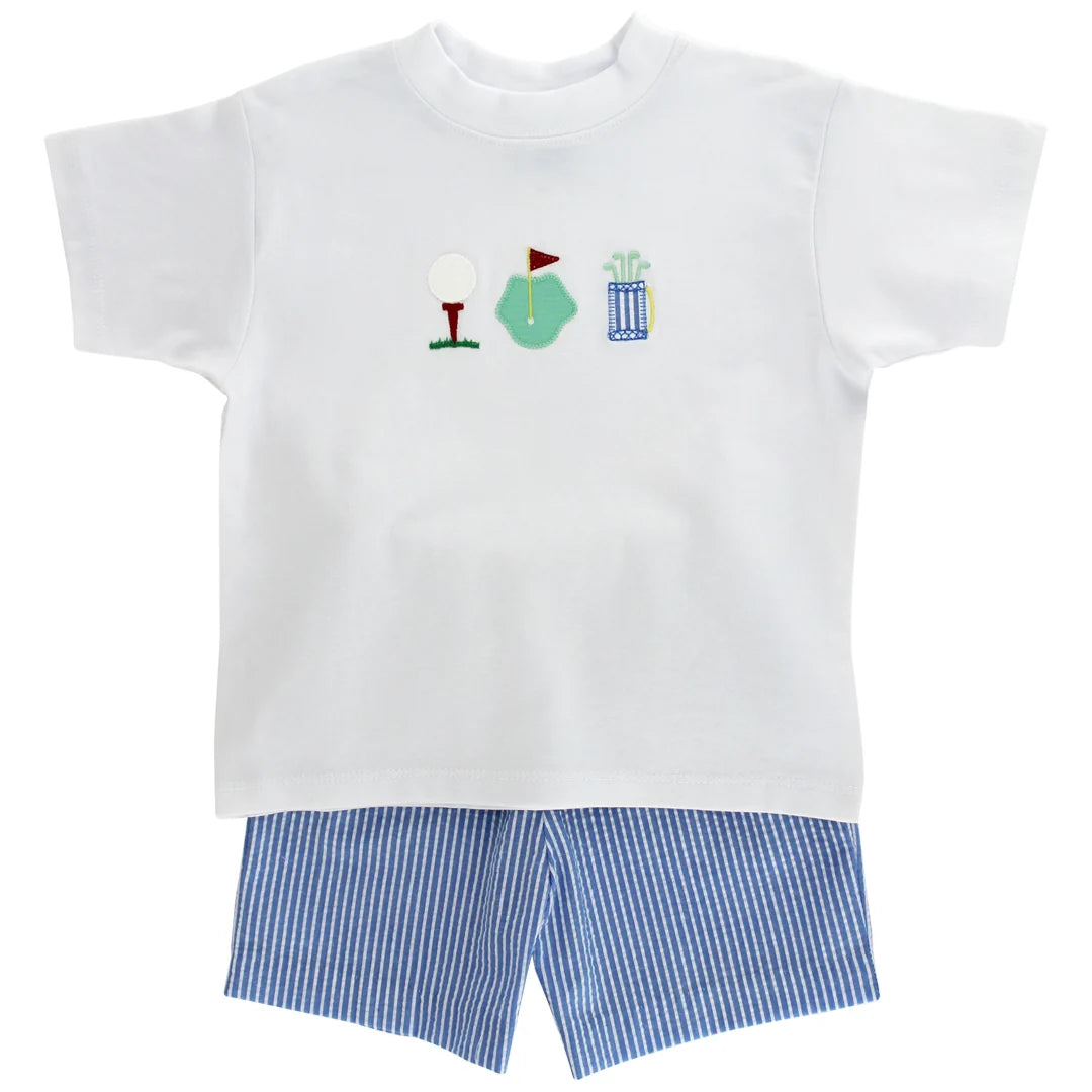 Mini Mulligans Boys Short Set
