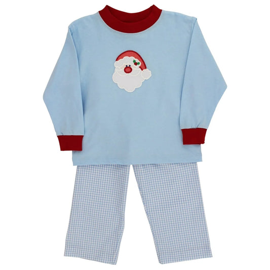Santa Face Boys Pant Set