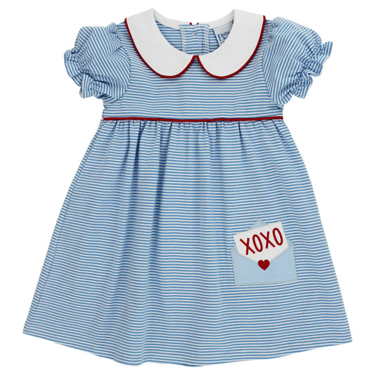 Bailey Boys-Love letter knit dress