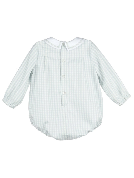 Frosty Check Boy Bubble, Blue