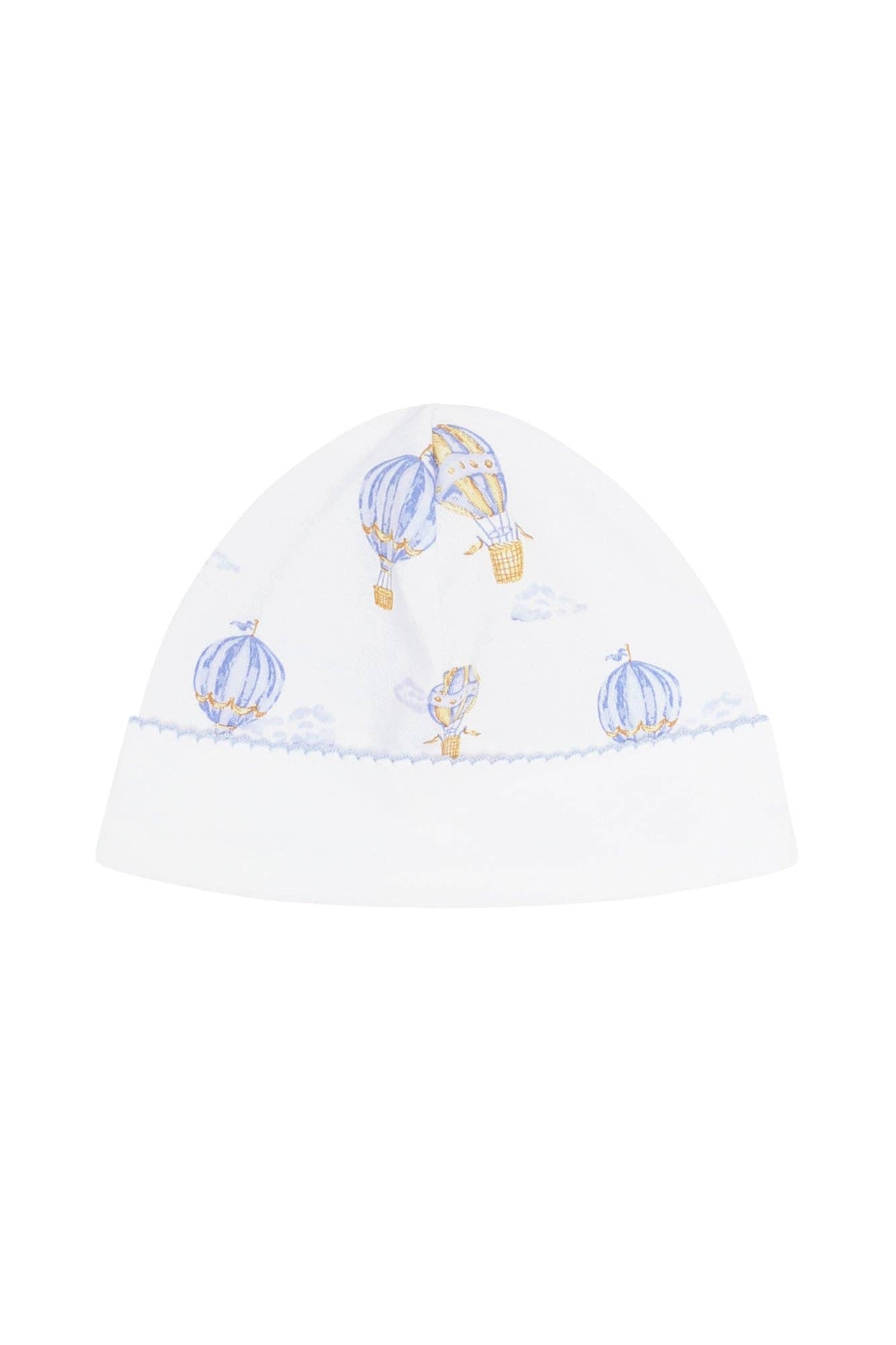 Blue Balloons Print Hat: Blue / One Size