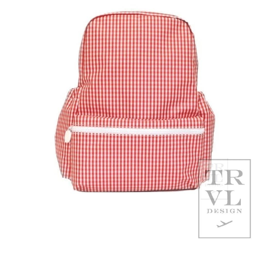 Backpacker - Backpack Gingham Red