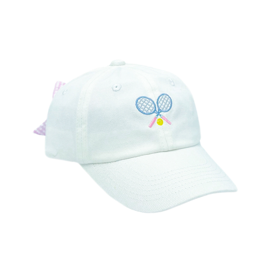 Tennis Bow Baseball Hat (Youth, Junior): Youth (ages 2-7)