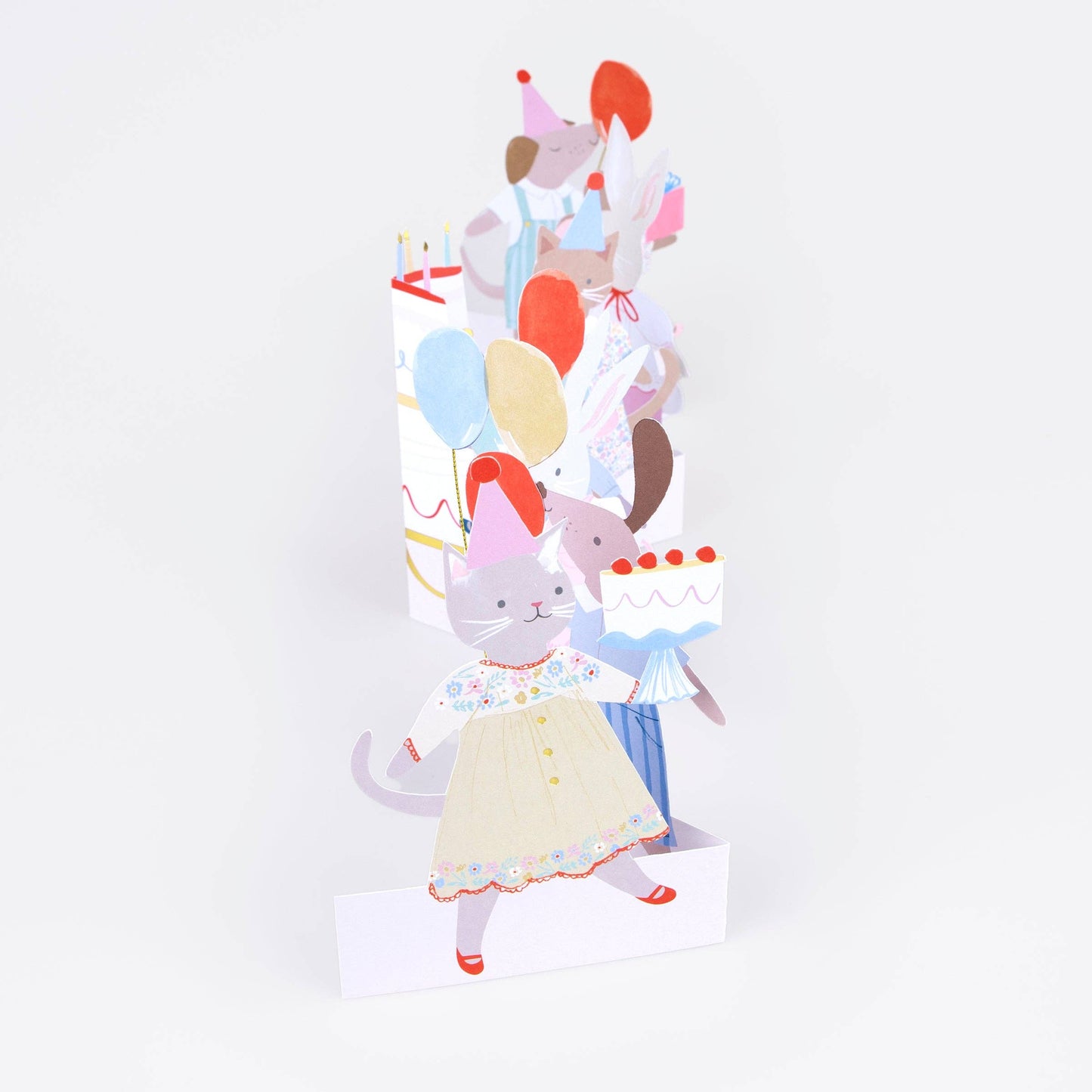 Animal Friends Birthday Card