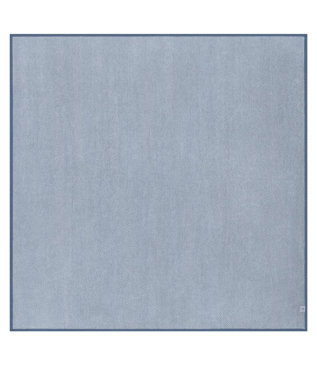 Harborview Herringbone Cornflower Blanket: Original Chappy Wrap