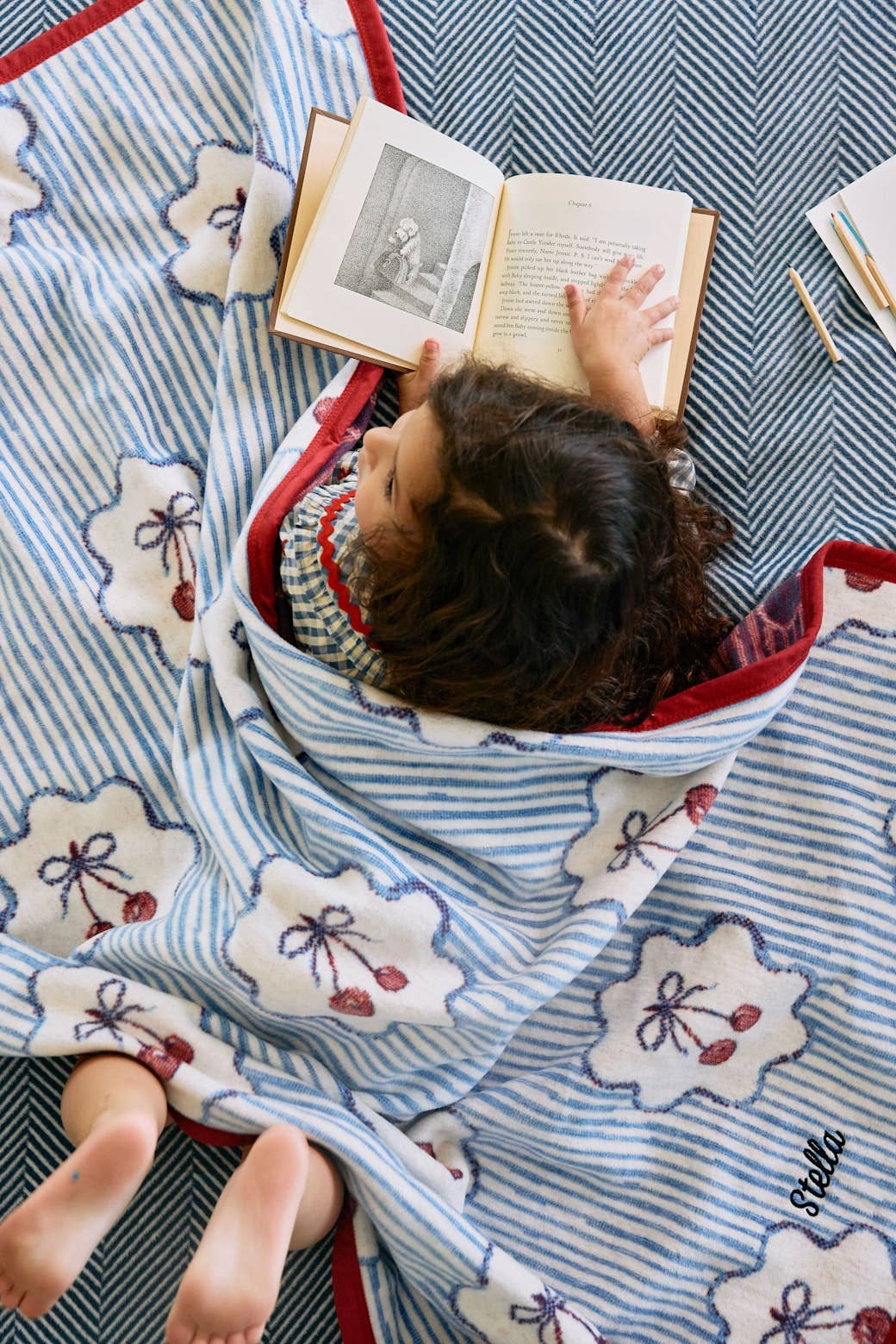 Cherry on Top Midi Blanket: Midi