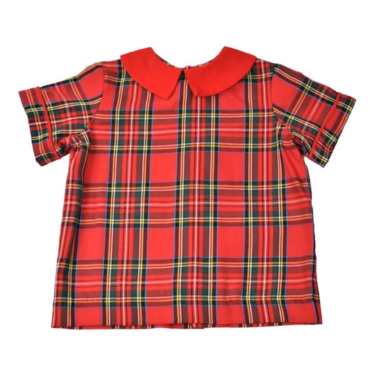 Boys shirt- Red Plaid