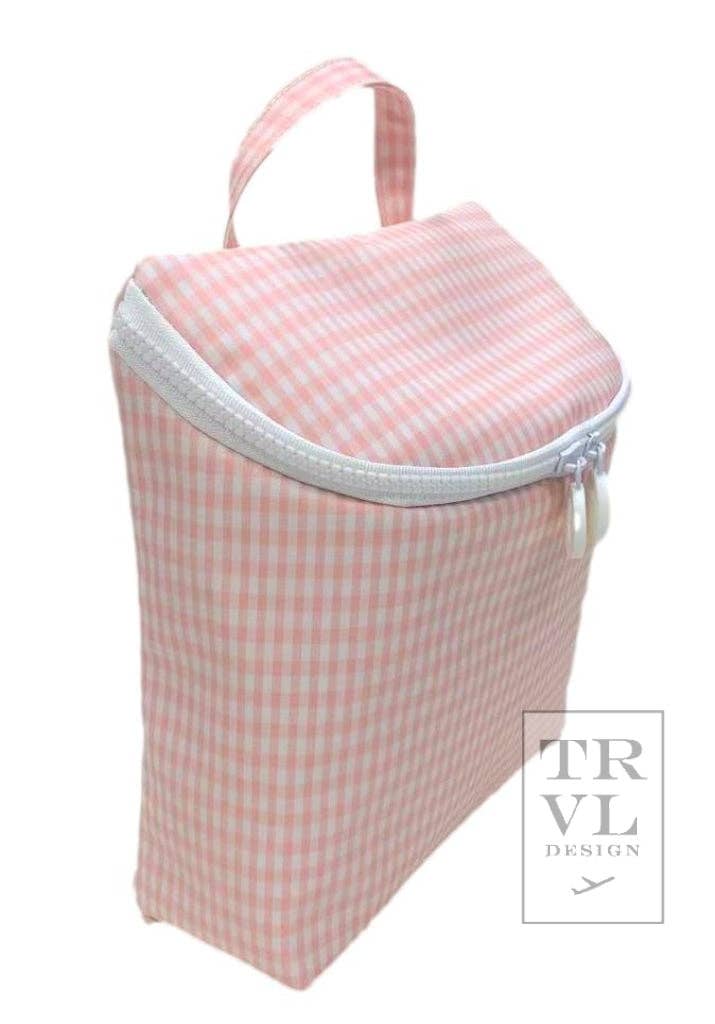 Take Away Lunch Bag - Insulated Gingham Taffy