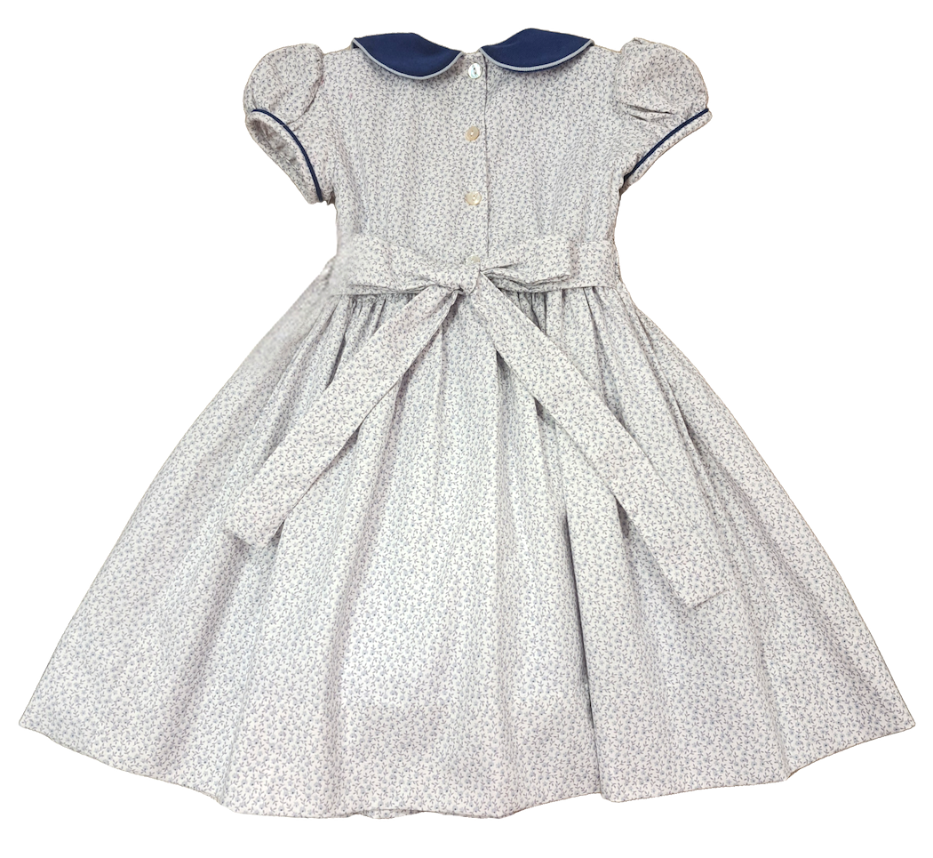 Hand smocked girls dress Christina Collection: 4T