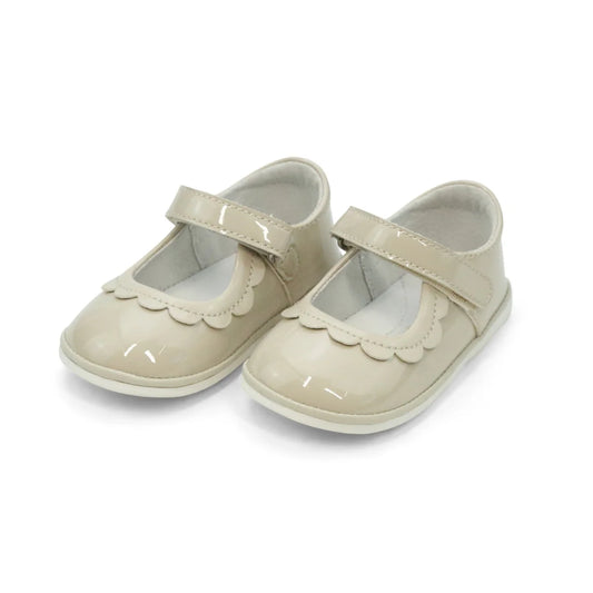 Juliette Petal Mary Jane - Patent Cream