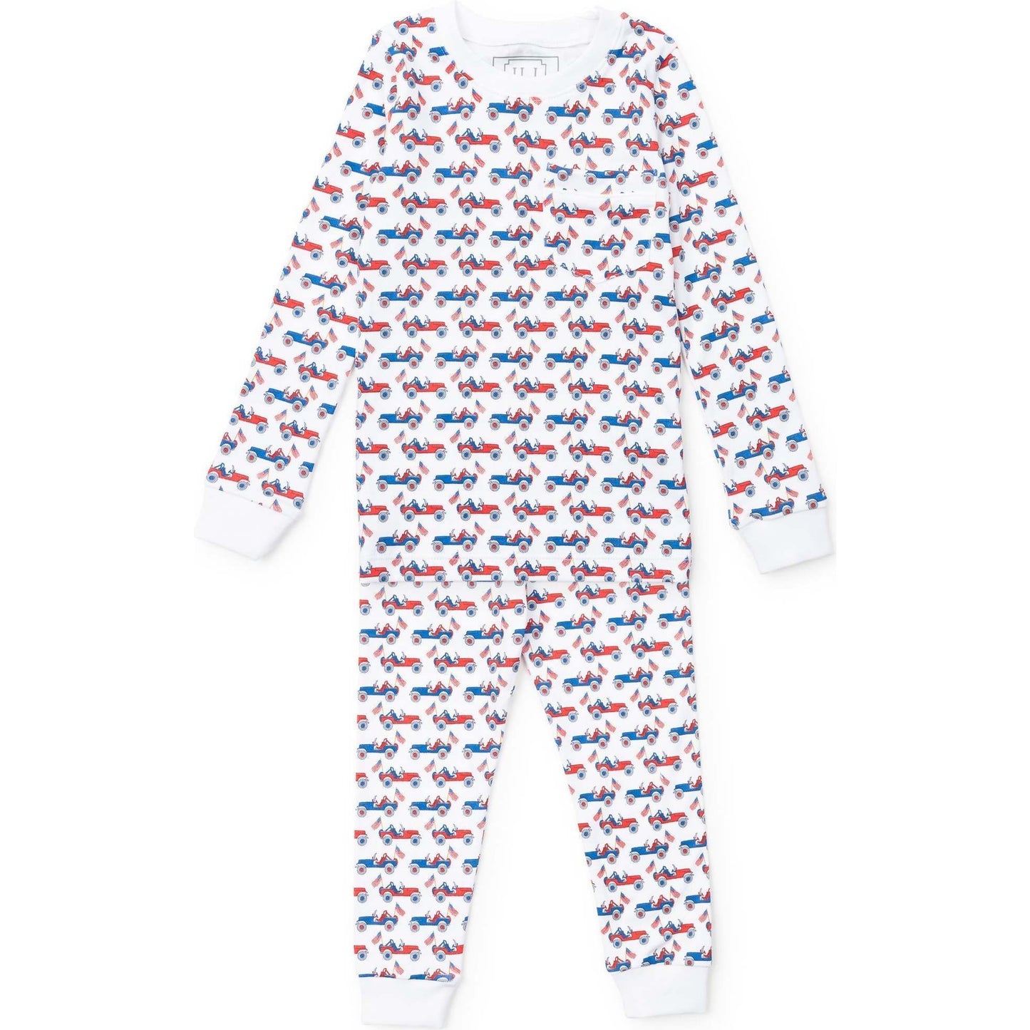 Bradford Boys' Pajama Pant Set - Patriotic Jeeps