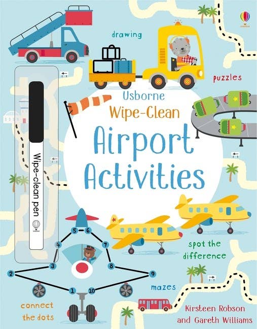 Wipe-Clean Airport Activities : Usborne