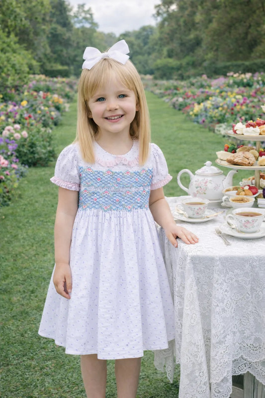Sweet Spring Smocked Dress