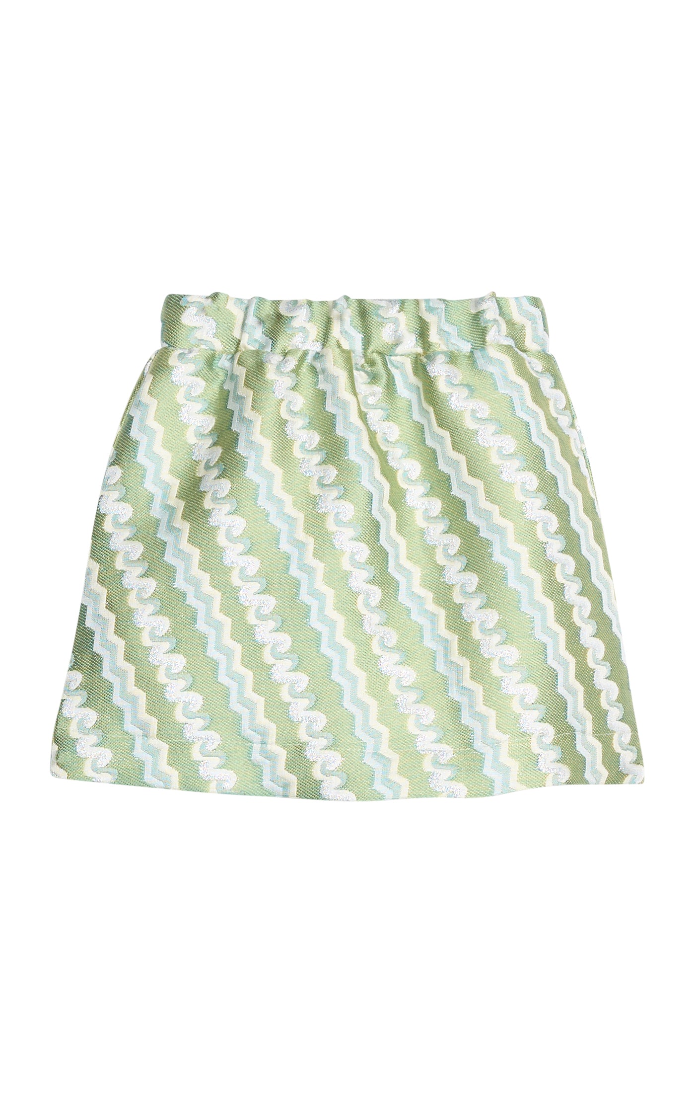 A-Line Mini Skirt - Soho Sparkle Jacquard
