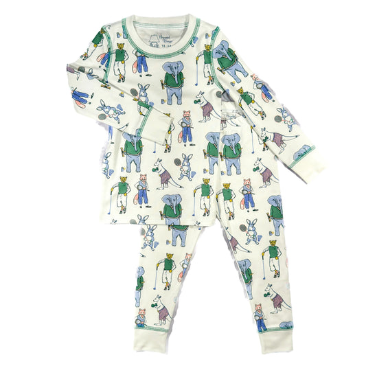 Athletic Animal Club Pajama Set