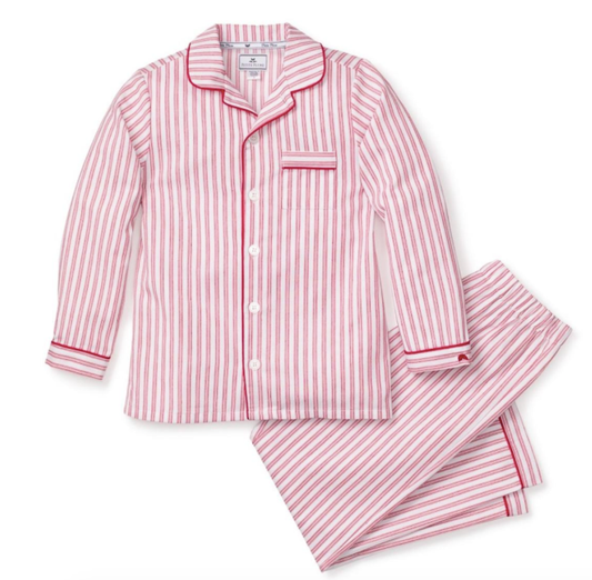 Antique Red Ticking Pajamas