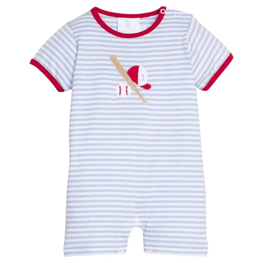 Applique Romper, Baseball