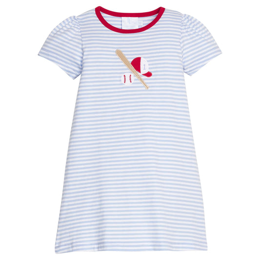 Applique Dress, Baseball
