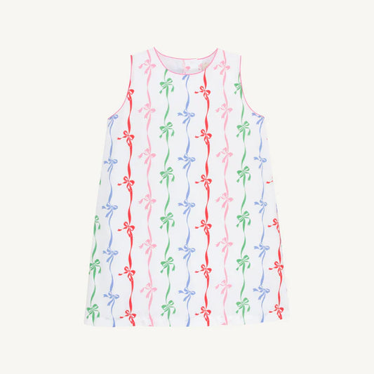 Annie Apron Dress Bell Court Bows