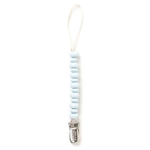 Blue Pacifier Clip