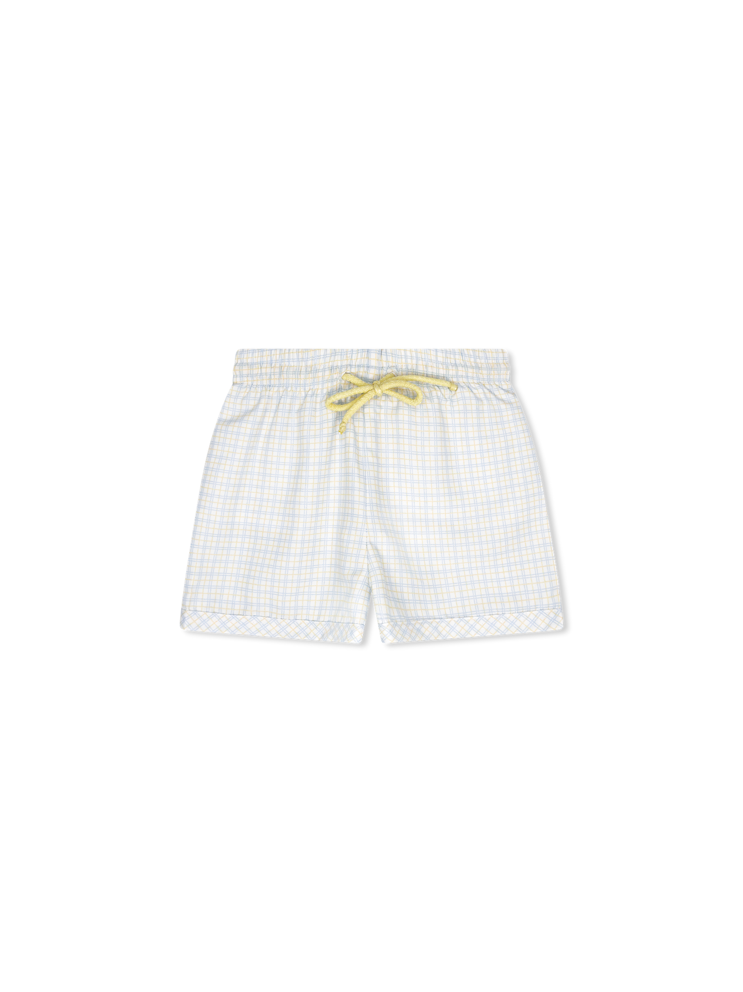 Barnes Bathing Suit - Cornflower Check